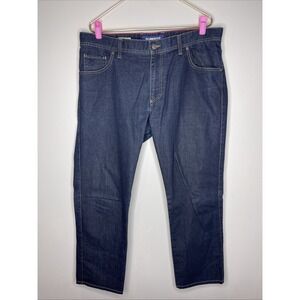 Mens Alberto Modern Fit Dark T400 Denim W 38 L 32